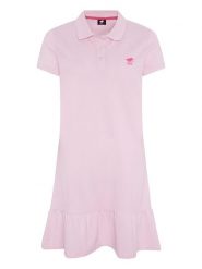 Polo Sylt Sukienka polo w kolorze jasnoróżowym rozmiar: XS. Różowe sukienki damskie Polo Sylt, bez wzorów, z bawełny, bez ramiączek. Za 65.69 zł.