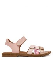 Primigi Sandały 1387000 D Różowy. Czerwone sandały dziewczęce Primigi, ze skóry, bez obcasa, bez zapięcia. Za 299.99 zł.