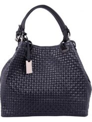 Florence Bags Skórzana torebka "Free" w kolorze niebieskim - 31 x 29 x 32 cm rozmiar: onesize. Niebieskie torebki klasyczne damskie Florence Bags, z materiału, przez ramię, bez dodatków. Za 295.99 zł.