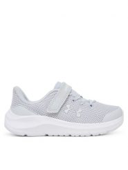 Under Armour Buty do biegania UA Pursuit 4 AC 3028274 Szary. Szare buty sportowe dziewczęce Under Armour, z materiału, bez zapięcia. Za 199.99 zł.