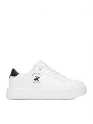 Beverly Hills Polo Club Sneakersy CEO-V12-712 Biały. Białe obuwie sportowe damskie Beverly Hills Polo Club, z materiału, bez zapięcia. Za 219.99 zł.