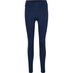 Damskie legginsy Hummel Pulse. Niebieskie legginsy damskie Hummel, bez wzorów. Za 237.50 zł.