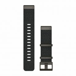 Pasek do zegarka Garmin Quickfit 22. Czarne zegarki damskie GARMIN, metalowe. W wyprzedaży za 577.50 zł.