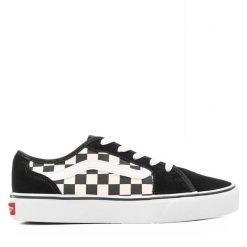 Tenisówki Vans. Czarne trampki damskie Vans, bez wzorów, bez zapięcia. Za 199.99 zł.
