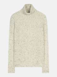 Perfect Cashmere Kaszmirowy golf "Ashley" w kolorze jasnoszarym rozmiar: M. Szare golfy damskie Perfect Cashmere, m, bez wzorów, z kaszmiru, bez ramiączek. Za 421.95 zł.