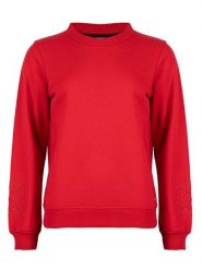 Roadsign Bluza w kolorze czerwonym rozmiar: L. Czerwone bluzy damskie Roadsign, l, bez wzorów, bez kaptura. Za 73.93 zł.