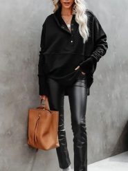 LA Angels Bluza w kolorze czarnym rozmiar: M. Czarne bluzy damskie LA Angels, m, bez wzorów, z kapturem. Za 185.76 zł.