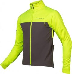 Kurtka z dresu Endura Windchill II. Żółte kurtki damskie ENDURA, na zimę, s, bez wzorów, z dresówki, bez kaptura. Za 364.40 zł.
