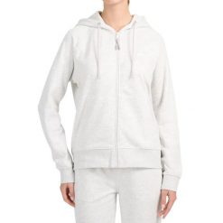 Bluza damska 4F z kapturem, regular fit. Szare bluzy damskie 4F, m, bez wzorów, z bawełny, z kapturem. Za 120.99 zł.