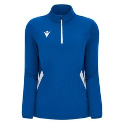 Damska bluza rozpinana 1/4 Macron Maria. Białe bluzy damskie Macron, l, bez wzorów, z dresówki, bez kaptura. Za 177.00 zł.