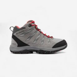 Buty turystyczne damskie Columbia Redmond III Mid wodoodporne. Obuwie trekkingowe damskie Decathlon, z kauczuku, bez zapięcia. Za 549.99 zł.