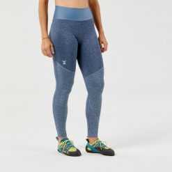 Legginsy wspinaczkowe damskie Simond Vertika. Niebieskie legginsy damskie SIMOND, l, bez wzorów, z elastanu. Za 79.99 zł.