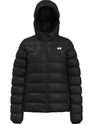 Under Armour Kurtka pikowana "Legend down" w kolorze czarnym rozmiar: M. Czarne kurtki damskie Under Armour, m, bez wzorów, bez kaptura. Za 404.10 zł.