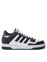 Adidas Sneakersy Rapid Court Low JP5253 Czarny. Czarne obuwie sportowe damskie Adidas, ze skóry, bez zapięcia. W wyprzedaży za 179.99 zł.