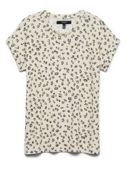 Vero Moda Sweter w kolorze beżowym rozmiar: M. Brązowe swetry klasyczne damskie Vero Moda, m, bez kołnierzyka. Za 61.17 zł.