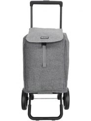 Beagles Wózek w kolorze szarym na zakupy - 43 x 100 x 40 cm rozmiar: onesize. Szare shopper bag Beagles, bez wzorów, z materiału, bez dodatków. Za 217.99 zł.