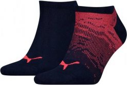 Skarpetki Puma Trampki 2szt Czarny Czerwony Czerwony 43-46. Czerwone skarpetki damskie Puma, bez wzorów, z bawełny. Za 104.99 zł.
