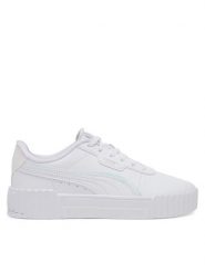 Puma Sneakersy Carina 3.0 Holo 2.0 Jr 402280 01 Biały. Białe buty sportowe dziewczęce Puma, bez wzorów, ze skóry, bez zapięcia. Za 149.99 zł.