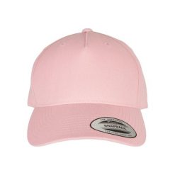 Czapka Flexfit YP Classics 5-Panel Premium. Czerwone czapki z daszkiem damskie FLEXFIT, bez wzorów. Za 129.50 zł.