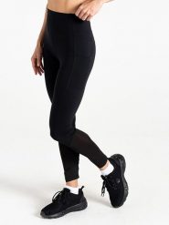 Dare 2b Legginsy sportowe "Power" w kolorze czarnym rozmiar: 42. Czarne legginsy damskie Dare 2b, bez wzorów, z materiału. Za 140.53 zł.