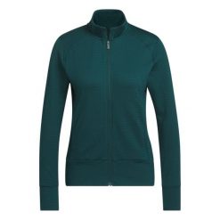 Kurtka damska adidas Ultimate365. Zielone kurtki damskie Adidas, na lato, bez wzorów, z materiału, bez kaptura. Za 319.00 zł.