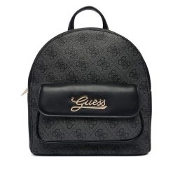 Plecak Guess. Czarne plecaki Guess, z aplikacjami. Za 324.99 zł.