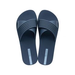 Klapki basenowe damskie Ipanema Street II Fem. Niebieskie klapki damskie Ipanema, bez wzorów, bez obcasa, bez zapięcia. Za 97.16 zł.
