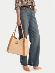 Nine West Torebka CEO-Onira-KY252 Beżowy. Brązowe torebki klasyczne damskie Nine West, z materiału, bez dodatków. Za 279.99 zł.