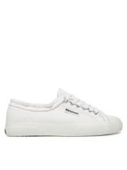 Superga Tenisówki S3157JW Biały. Białe trampki damskie Superga, bez wzorów, z materiału, bez zapięcia. Za 199.99 zł.