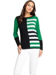 WITT WEIDEN Sweter w kolorze zielonym rozmiar: 36. Zielone swetry klasyczne damskie WITT WEIDEN, ze splotem, bez kołnierzyka. Za 100.99 zł.