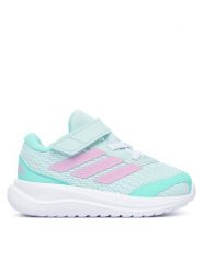 Adidas Sneakersy Runfalcon 6 Shoes Infant KI1782 Turkusowy. Niebieskie buty sportowe chłopięce Adidas, z materiału, bez zapięcia. Za 149.99 zł.