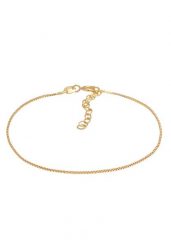 Elli Damski naszyjnik kostkowy podstawowy prostokątny regulowany srebro 925 Sterling Silver Bransoletki 1 ct. Szare bransoletki damskie Elli, srebrne. Za 188.99 zł.