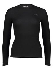 The North Face Koszulka "Easy" w kolorze czarnym rozmiar: M. Czarne bluzki damskie The North Face, m, bez wzorów, bez kołnierzyka, bez ramiączek. Za 136.13 zł.