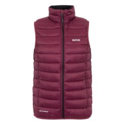 Damska Kamizelka Marizion. Czerwone kamizelki damskie Regatta, bez wzorów, bez kaptura. Za 185.99 zł.