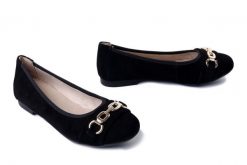 RIEKER REMONTE D0K10-02 black, baleriny damskie. Czarne balerinki damskie Rieker Remonte, bez wzorów, ze skóry. Za 369.90 zł.