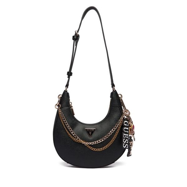 Torebka Guess. Czarne torebki klasyczne damskie Guess, bez dodatków. Za 589.99 zł.