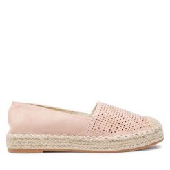 Espadryle Jenny Fairy. Czerwone espadryle damskie Jenny Fairy, bez wzorów, bez obcasa. Za 99.99 zł.