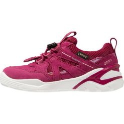 Ecco BIOM VOJAGE Tenisówki i Trampki red plum. Czerwone buty sportowe dziewczęce ECCO, z materiału. Za 459.00 zł.