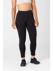 Super.natural Legginsy sportowe "True School" w kolorze czarnym rozmiar: S. Czarne legginsy damskie super.natural, s, bez wzorów, z materiału, z podwyższonym stanem, outdoorowe. Za 217.99 zł.
