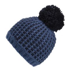 Damska Czapka Dalary Bobble. Niebieskie czapki damskie Regatta, na zimę, bez wzorów. Za 30.99 zł.