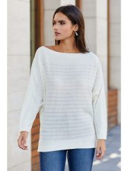 LA Angels Sweter w kolorze kremowym rozmiar: L. Brązowe swetry klasyczne damskie LA Angels, l, bez kołnierzyka. Za 79.40 zł.