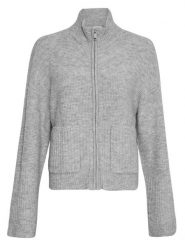 MOSS COPENHAGEN Kardigan "Lediona Hope" w kolorze szarym rozmiar: XS/S. Szare kardigany damskie Moss Copenhagen, s, bez wzorów, z poliamidu. Za 162.49 zł.