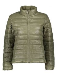 GAP Kurtka pikowana w kolorze khaki rozmiar: XS. Brązowe kurtki damskie GAP, xs, bez wzorów, bez kaptura. Za 100.28 zł.