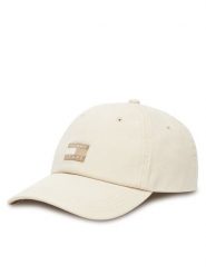 Tommy Jeans Czapka z daszkiem Heritage AW0AW17580 Beżowy. Brązowe czapki z daszkiem damskie Tommy Jeans, bez wzorów, z bawełny. Za 129.99 zł.