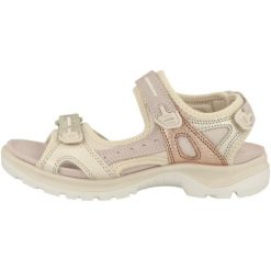 Buty do chodzenia damskie Ecco 82208352578. Brązowe obuwie trekkingowe damskie ECCO, z materiału, bez zapięcia. Za 581.00 zł.