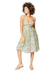 Aller Simplement Sukienka ze wzorem rozmiar: 34/36. Sukienki damskie Aller Simplement, bez wzorów, klasyczne, bez ramiączek. Za 56.99 zł.