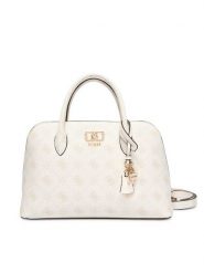 Guess Torebka Emelie Logo HWGP99 28060 Biały. Białe kuferki damskie Guess, ze skóry, bez dodatków. Za 674.99 zł.