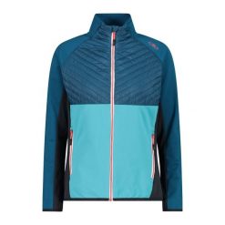 Bluza damska turystyczna CMP 32E3766. Niebieskie bluzy damskie CMP, xs, bez wzorów, bez kaptura. Za 340.00 zł.