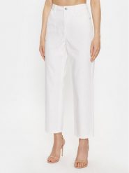 Patrizia Pepe Jeansy 2P1535/D045-W146 Biały Regular Fit. Białe jeansy damskie Patrizia Pepe. Za 599.99 zł.
