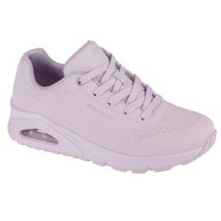 Buty sportowe Sneakersy damskie, Uno Frosty Kicks. Czerwone obuwie sportowe casual damskie Skechers, trekkingowe. Za 369.99 zł.